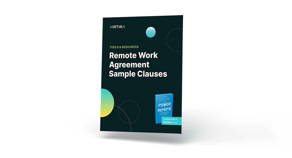 Remote Work Agreement Sample Clauses - Front Page - Flat - 02